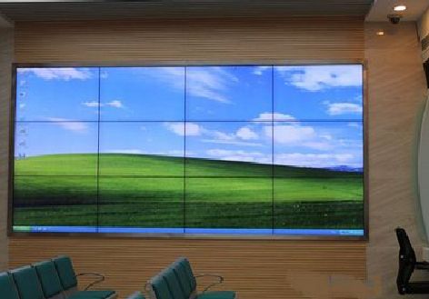 鹤峰液晶拼接屏的另类用法。